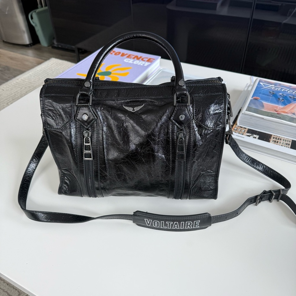 Zadig et Voltaire Sunny Medium #2 Vintage Patent Bag